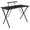 Flash Furniture Black Gaming Desk and Chair Set BLN-X20RSG1031-BK-GG - alternate 9